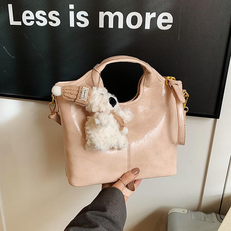 This year's popular bag women's 2025 new casual versatile hand bag high-end single shoulder crossbody bucket bag