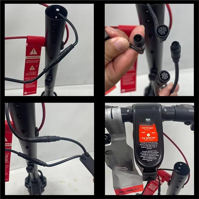 Release Speed Limit Line Cables For Ninebot By Segway Max G3E/G3D Scooter Unlocks 45Km/H Speed