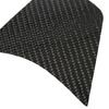 2pcs Interior Door Handle Bowl Cover Left Right Carbon Fiber Replacement for Nissan 350Z Z33 2003‑2008