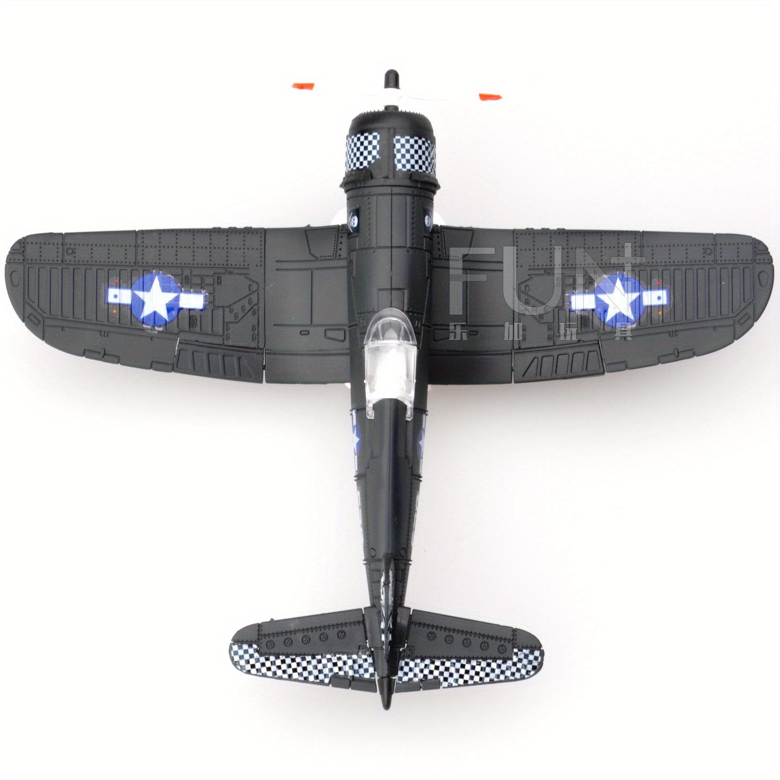 

Масштаб 1/48 Винищувач F4U Corsair ВМС США Пластиковий літак Літак Збірна модель літака Випадковий колір темно-сірий колір