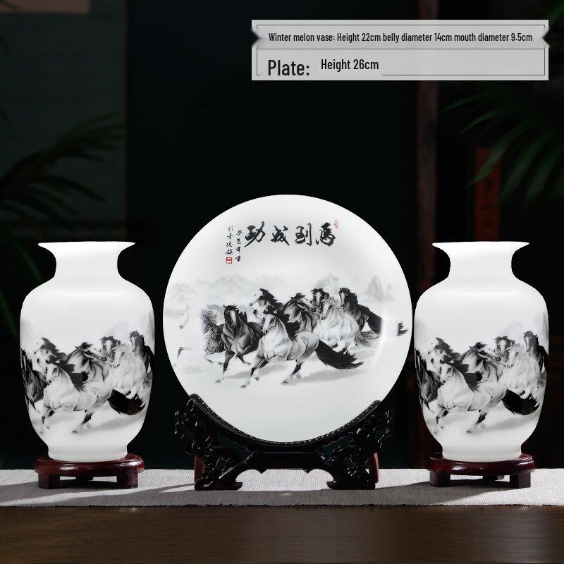 Jingdezhen Ceramic Vases - Chinese Home Decor for TV Cabinets & Shelves