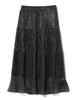 B:MING LIFE STORE by BEAMS Women's Tulle Skirt with Petticoat, Black, One Size