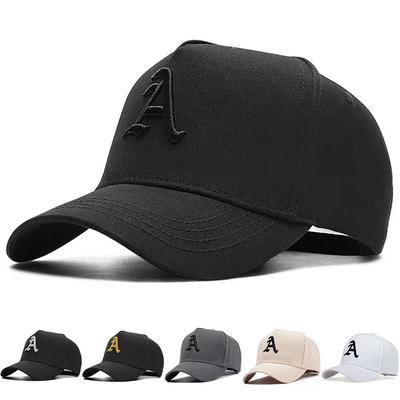 Sommer Herren Baseballmütze Buchstabe A Stickerei Snapback Hut Baumwolle verstellbar Hip Hop Hut Sport Trucker Caps Sonnenhüte