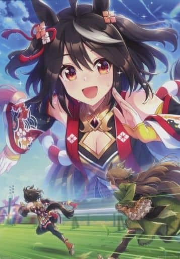 

Ichiban Kuji Uma Musume 1st Prize D Illustration Board Kitasan Black