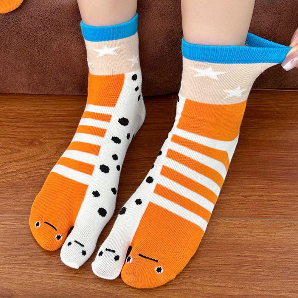Wal Zehensocken Tiefseetiere Zehen Mittelwaden Socken Bequem Lustig Fisch Kniestrümpfe Geschenk