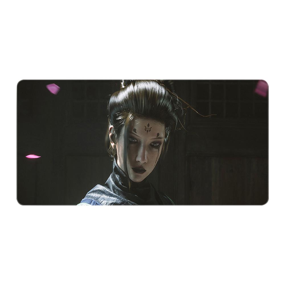 

Игровой коврик для мыши WuKong, игровой коврик для компьютера, ноутбука, большой коврик для клавиатуры, нескользящий коврик для защиты стола, для домашнего офиса, игровой работы 800x300x3mm