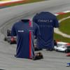 Závodní oblek F1 Pánské tričko pro dospělé Ležérní sportovní top s kulatým výstřihem Rychleschnoucí Prodyšný Sportovní krátký rukáv