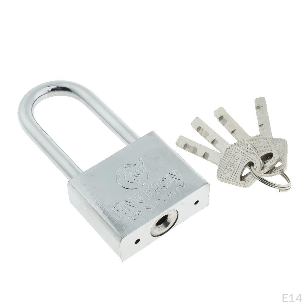 Safety Security Padlock Lock Keyed Shackle 10 Sizes