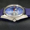 VINTAGE SEIKO 5 AUTOMATIC 6309A JAPAN MENS ARABIC BLUE DIAL WATCH a701550-5