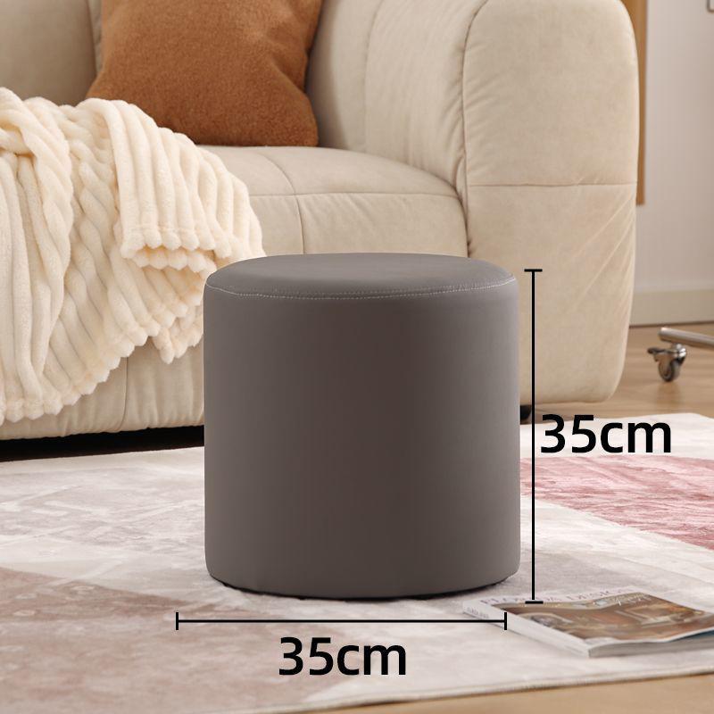 Wooden Ottomans Living Room Nordic Vanity Stool Modern Low Step Stools Office Decorative Ottoman Pouf Aesthetic Room Furnitures