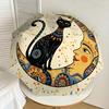 1PC Moon Cat Automatic Folding Umbrella - Compact 8-Rib Design, Durable Plastic & Iron, Lightweight for Outdoor Daily Use, Festive Gift067