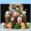 Mini Christmas Action Figure Cartoon Model Toy Decoration Doll Gift Children