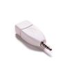 USB 2.0 Female to 3.5mm Male AUX Audio Plug Jack Converter Adapter Plug for Car MP3 Player Mobile Phones 1Pc