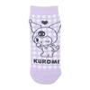 Sanrio  Sanrio  Sanrio Kids Sneakers Socks 3 Pair Set Socks 16-18cm Kuromi Kuromi-chan Kuromi Character 455172 Sanrio
