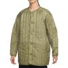 Nike Veste Homme Coton Couleur Unie Sports Extérieur Mi-Longueur à Capuche Décontractée Manches Longues Kaki DQ4283-382