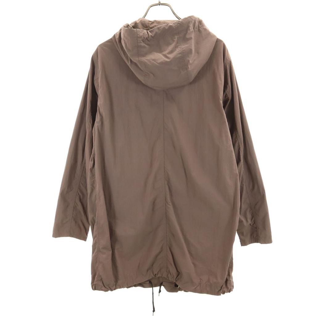 BEAMS HEART Long Sleeve Nylon Coat S Brown Women Used