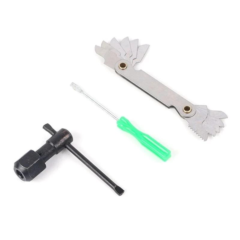 Set de 40 bucăți de filet și matriță cu reparație de urmărire a filetului de filet, set de extractor de șuruburi de filet și filet metric