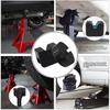 2 Types Jack Stand Pads Adapter 4 Ton Universal Rubber Slotted Frame Rail Pinch Welds Protector For Jack Stand (Black)