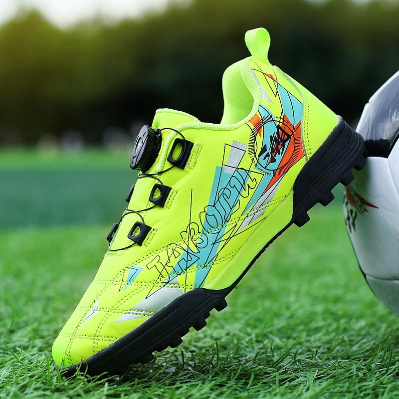 28-39 Children's Football Boots Fast and Convenient Short-nail Rotation with Children's Sports Football Shoes