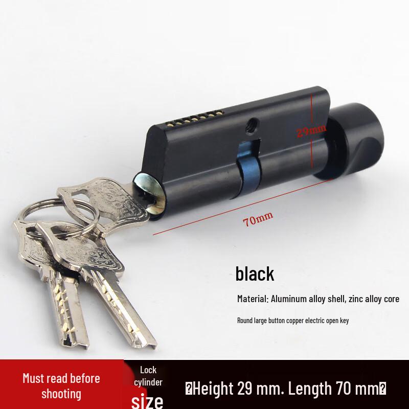 Universal Indoor Wooden Door Lock Cylinder