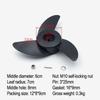 Electric Outboard Motor Parts Carbon Steel Propeller with Essential Components