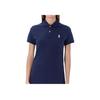Polo Ralph Lauren Logo Embroidered Cotton Short Sleeve Dress Women Dresses 211570229-001