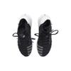 Li Ning Wujie Cushioning Abrasion Resistant Breathable High top Casual Shoes Unisex Black White AFPQ045-1