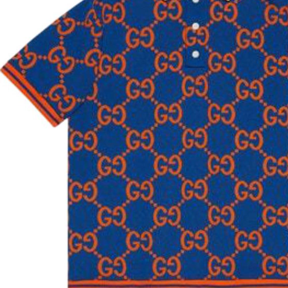 GUCCI Gg Jacquard Polo T Shirt 752173XJFSO4102