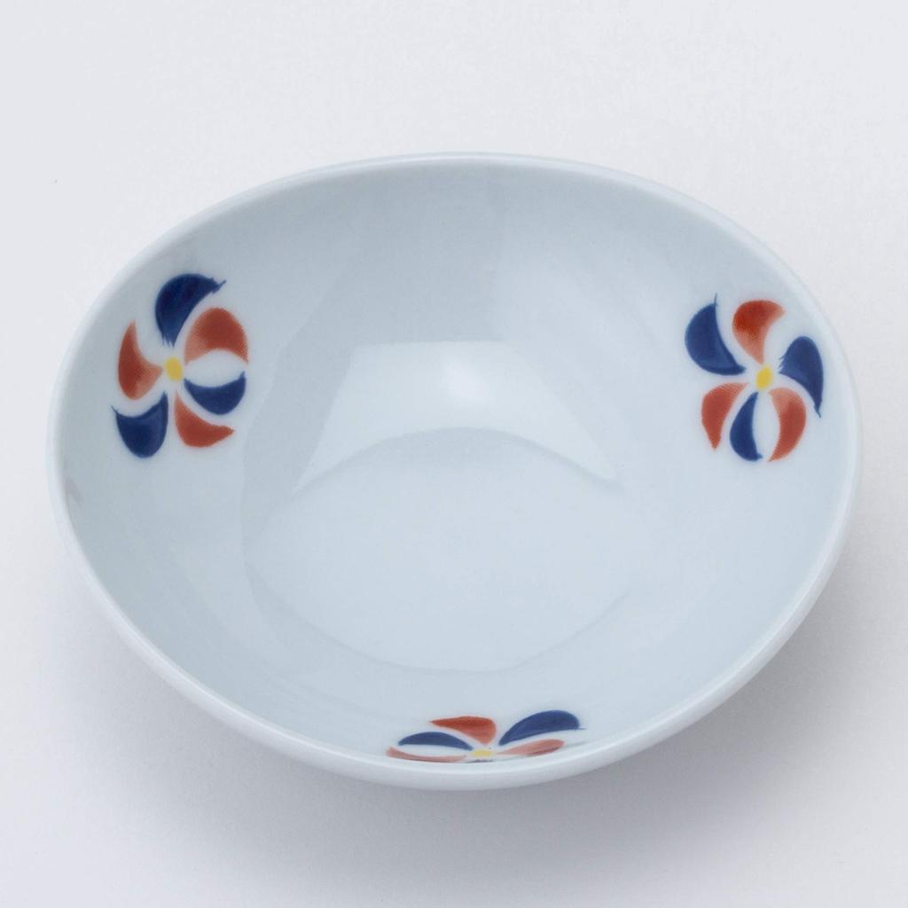 Saikai Pottery Hasami Ware Somenishikie Variation Small Plates 8 Pieces Diameter 8cm Tableware Set Small Plates Gift Box Present Wedding Gift Lucky