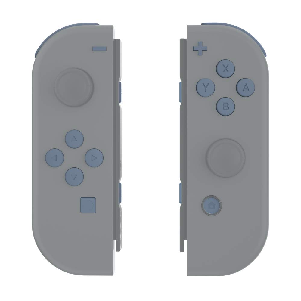 eXtremeRate Replacement Kit for Includes ABXY Home and Full Button Includes and replacement case not Joy-Con Switch, D-pad, SR, SL, L, R, ZR, ZL, +