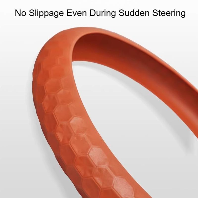 For Zeekr 001 2024-2025 Silicone Steering Wheel Cover Anti-Slip & Sweatproof Car Steering Wheel Protector