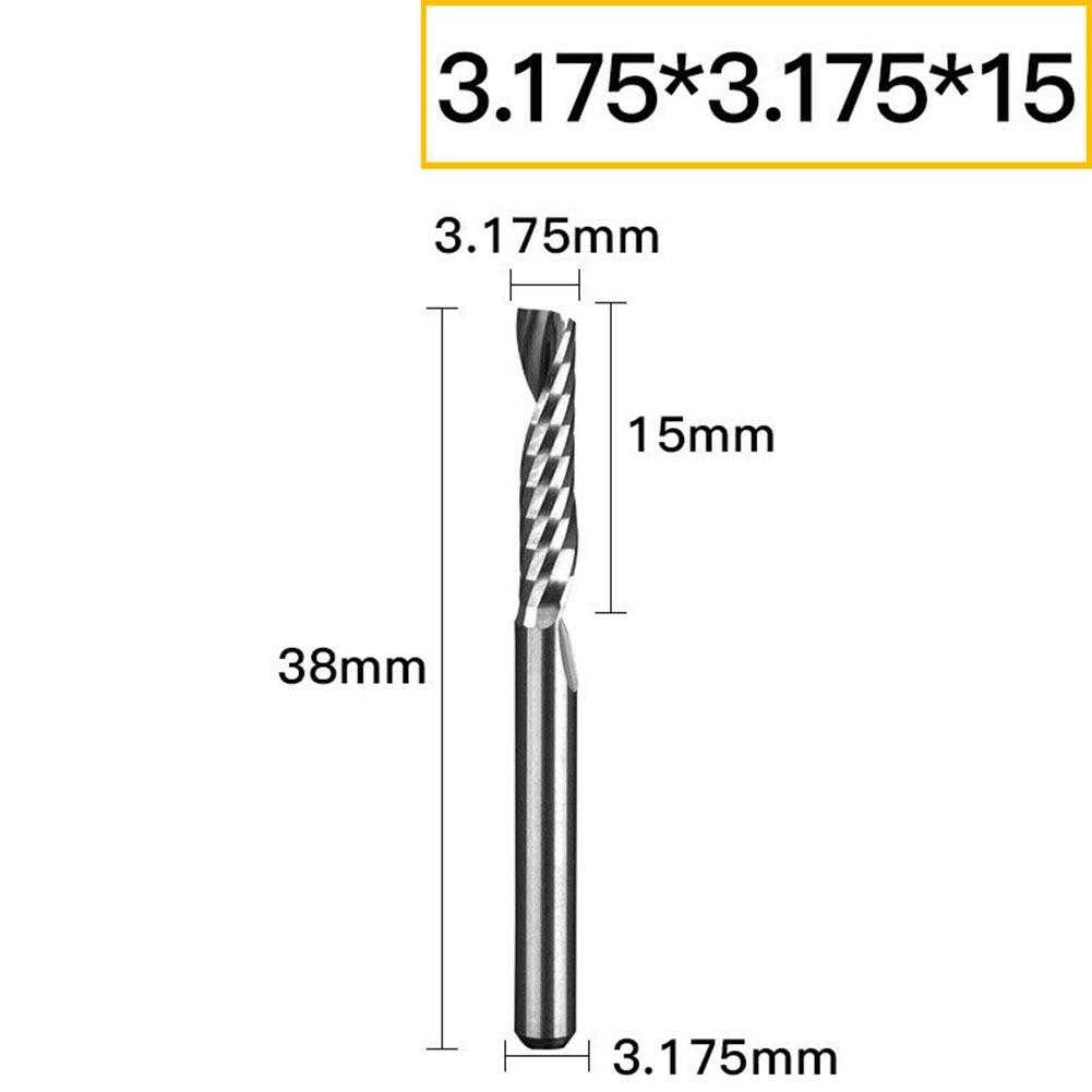 Efficient and Spiral Milling Cutter Perfect for Acrylic and Board