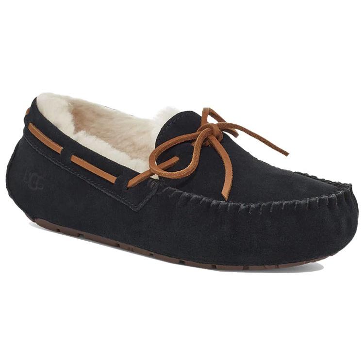 (WMNS) UGG Dakota Cozy Stay Warm Athleisure Casual Sports Shoe Black Fleece Lined Women's 1107949-BLK
