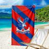Crystal Fc Crest Printed Beach Towel, Super Soft Microfiber, Perfect Gift Birthday, for Pool, Beach, Travel, for Family and Friends