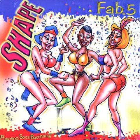 

LP Record FABULOUS FIVE INC. - Shape VPRL2096 VP Records 1999 US Reggae, Ska & Dub