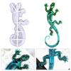 Stereo Gecko Epoxy Casting Mould for Wall Hanging Mount Decor DIY Crafts