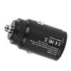 Mini Car Charger Dual Ports PD30W QC3.0 Fast Charging Aluminum Alloy USB Car Charger Adapter for