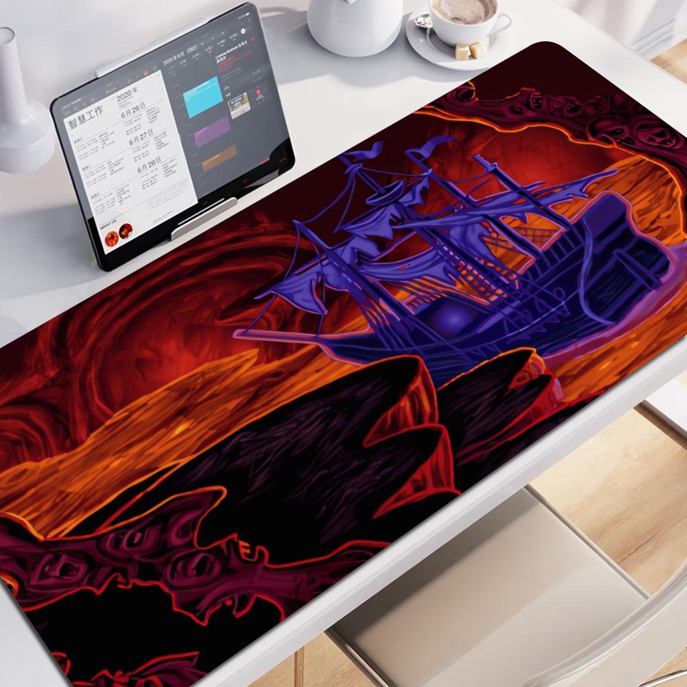 Gaming Mouse Pad Monkey Island Xxl Keyboard Gamer Cabinet Mat Mats Accessories Anime Pc Cabinets Mause Computer Desks Games Desk