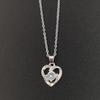 925 Sterling Silver Heart Pendant Necklace for Women - Simple, Versatile Clavicle Chain, Japanese/Korean Style, Perfect Gift for Girlfriend
