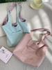 Korean Retro Leopard Print Suede Shoulder Bag - Chic Double-Sided Tote for Early Autumn