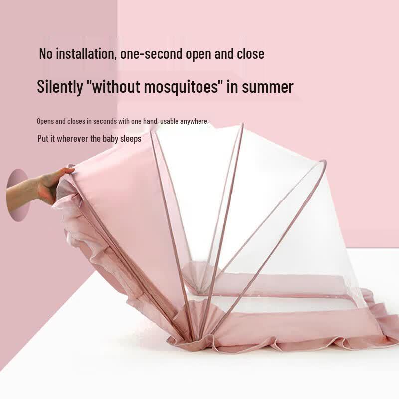 Muji-Style Foldable Baby Mosquito Net