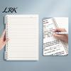 Minimalist Diary for Students A5 Spiral Notebook, Lined /Horizontal Grid/Blank Inner Page, Office Stationery Journaling Morandi Solid Color