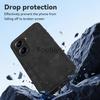Nubuck Leather Shockproof Magnetic Case for Xiaomi Poco F7 5G Protective Cover Back Shell Coque Funda