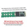 M.2 Ssd Adapter Card 2230/2242/2260 To 2280 Transfer Card Universal Extension Rack Board Riser Card Convert Card