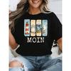 Watercolor North GerUnisexy Coast Lighthouse Seal Beach Chair Seagull MOIN GerUnisex Greeting White Women TShirt
