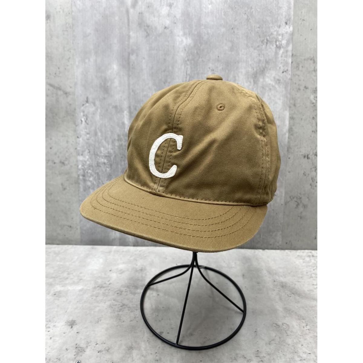 Used CA4LA Kashira Made in Japan 6 Panel Cotton Baseball Cap Beige  Ladies