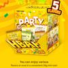 HBAF Mini Party Box Yellow 20g - 5 Types X 5 Packs, 1 Box (500g)