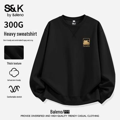 Baleno S&K Series Men's Heavyweight Knit Crewneck Sweatshirt