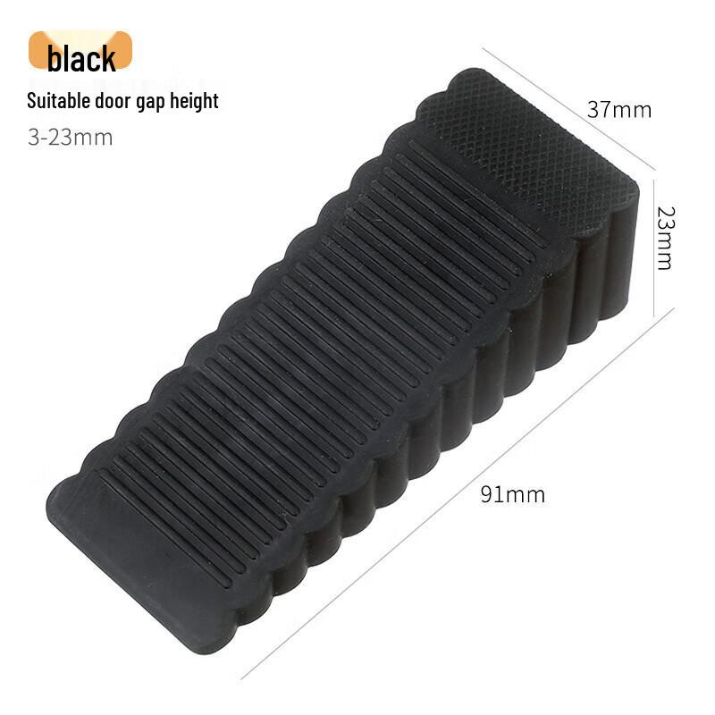 Household Rubber Door Stopper (5-Pack)