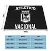 Atletico Nacional Colombia Medellin Futbol Blanket Fluffy Fashion High-Quality Bedding Throws For Sofa Bedroom